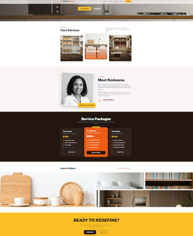 Redefine Cleaning