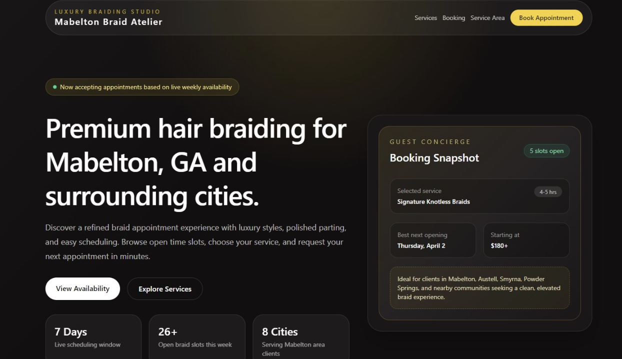 Mabelton Braid Atelier